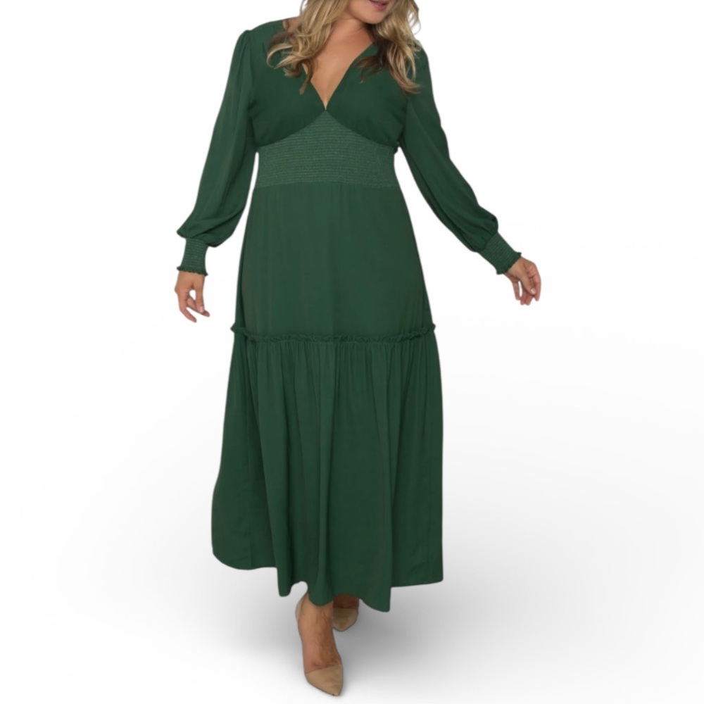 Standards & practices ruffles boho cottagecore dress 2X